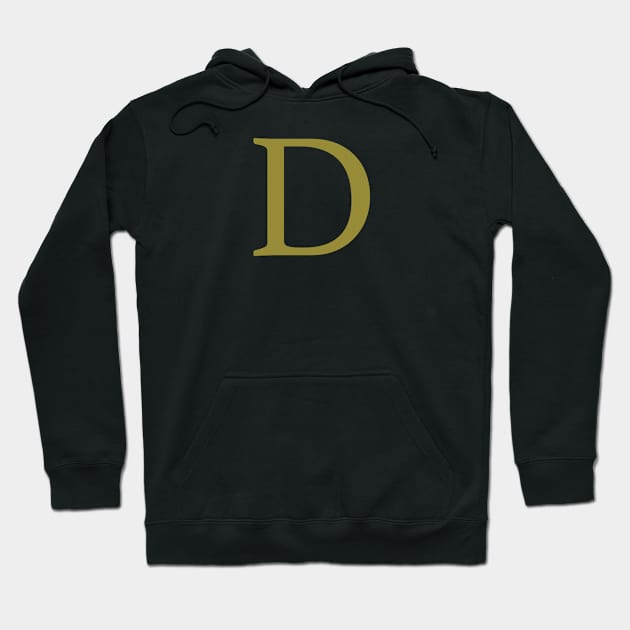 D letter Hoodie by harrypottervids